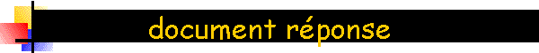 document rponse