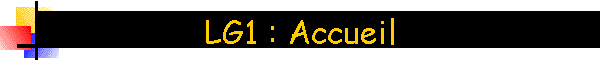 LG1 : Accueil